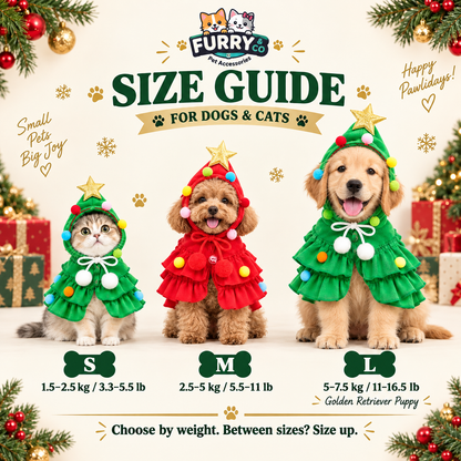 Christmas Tree Pet Costume by F&C™