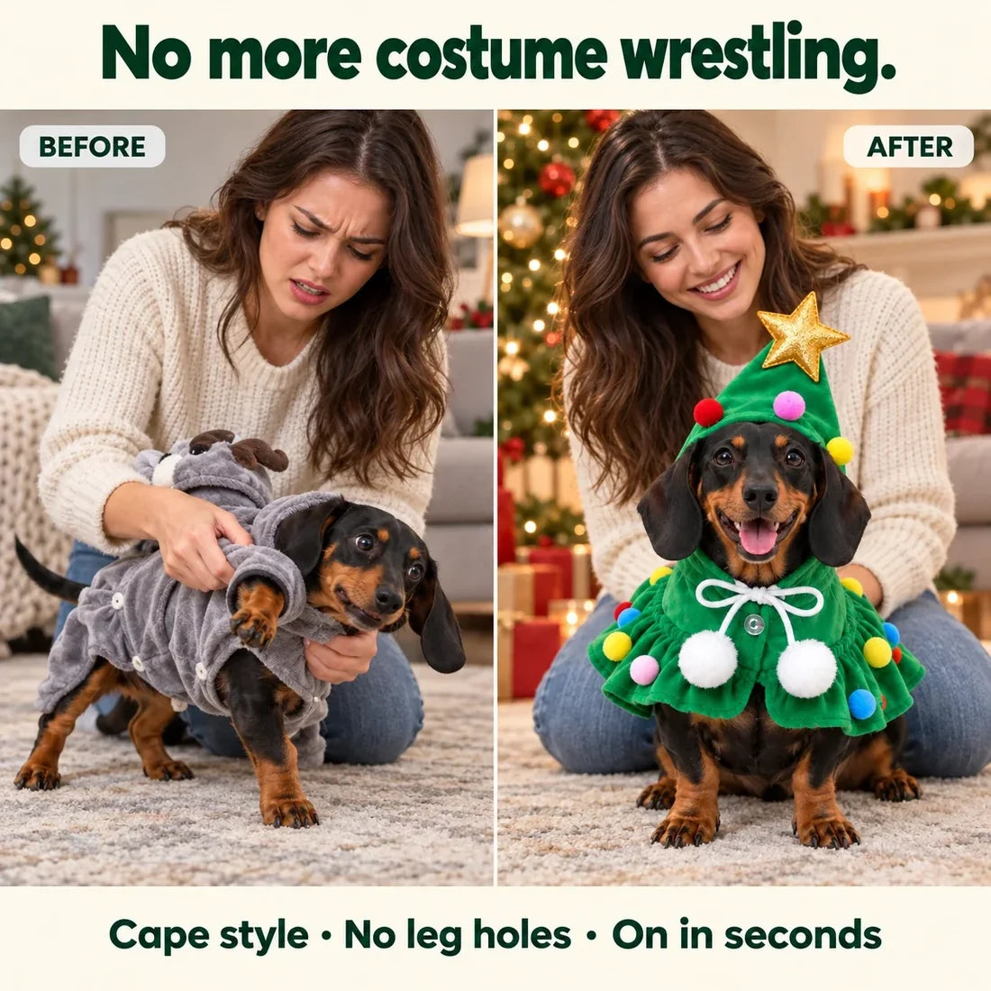 Christmas Tree Pet Costume by F&C™