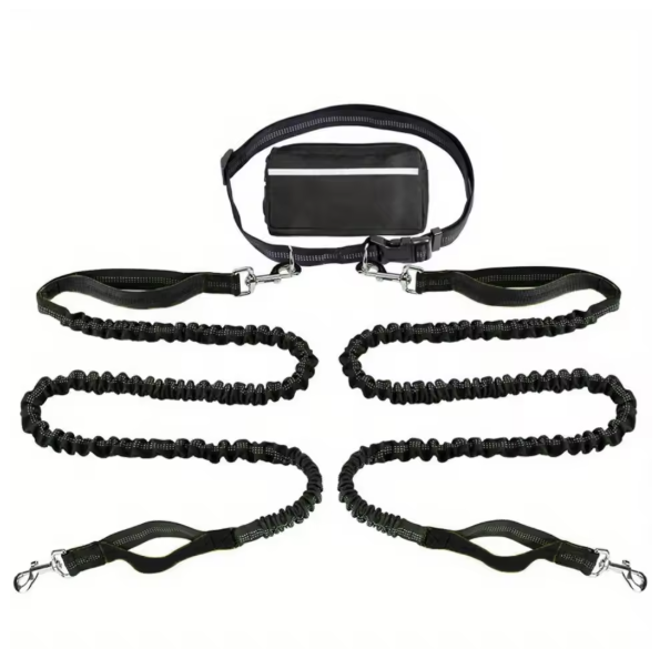 Hands Free Dog Retractable Elastic Leash Reflective Towing Rope™